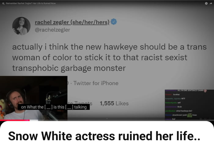 Rachel Zegler (She / Her / Hers) opinion