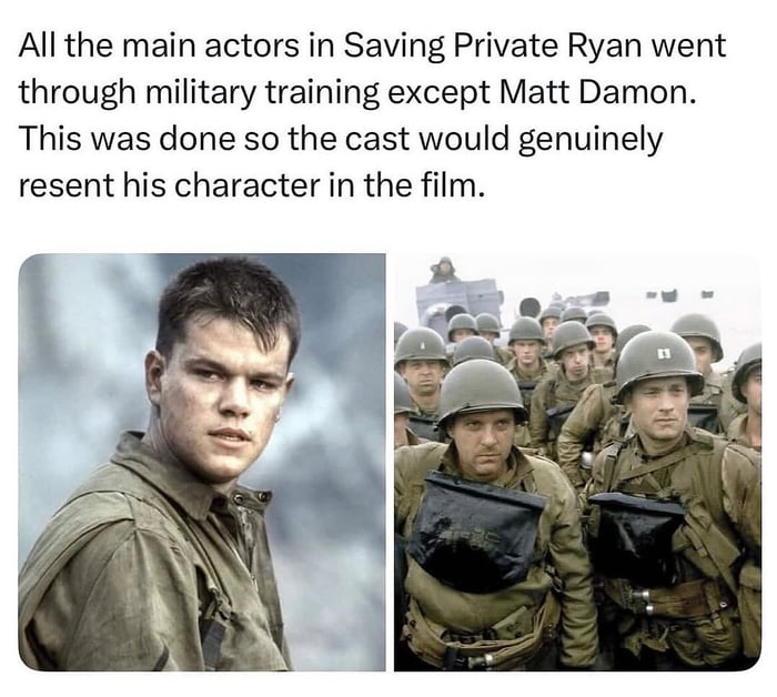 That's one way to get method acting results.
