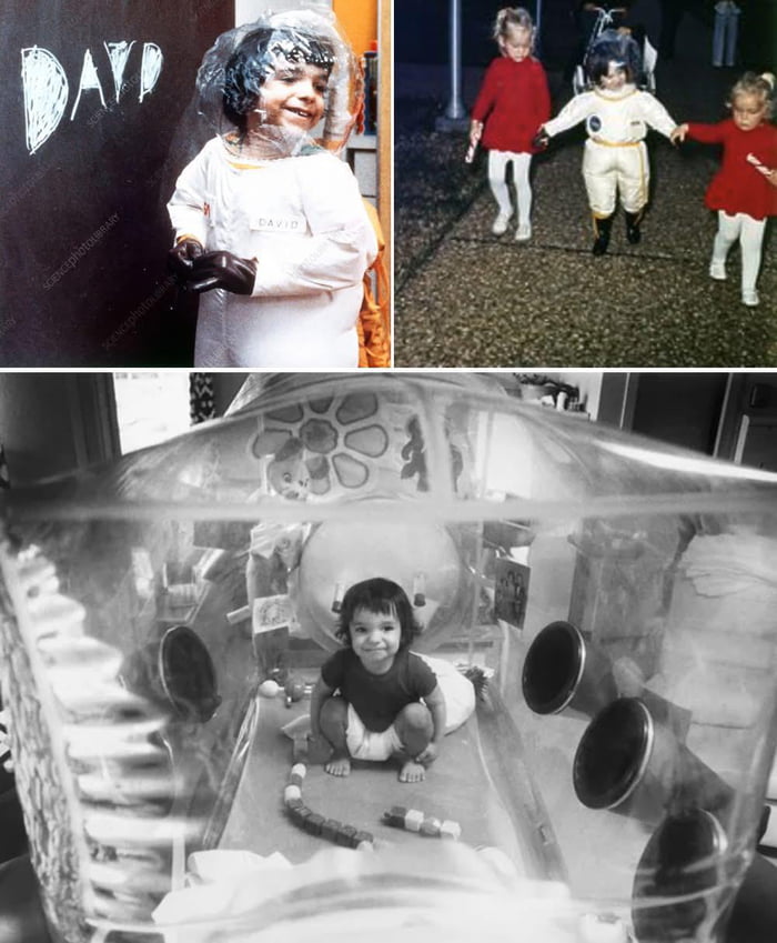 Remembering David Vetter, the boy who lived in a sterile environment due to a rare immune deficiency.