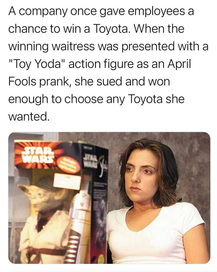 That April Fools prank did not go as planned.