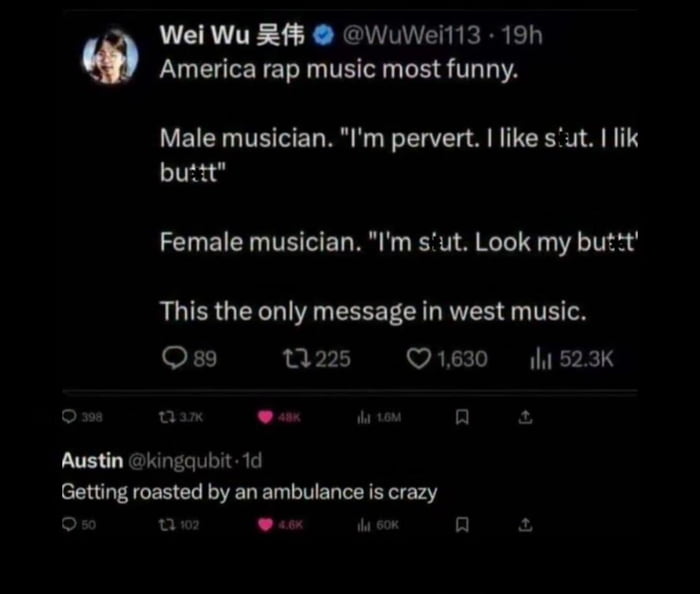 That's a unique way to put it