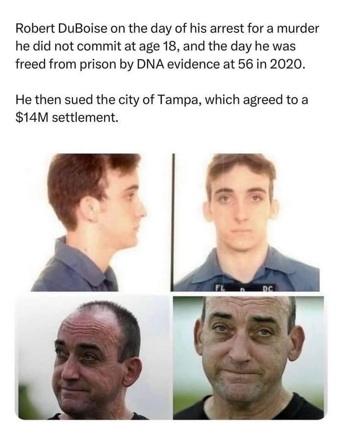 A stark reminder of the long fight for justice and the power of DNA evidence.
