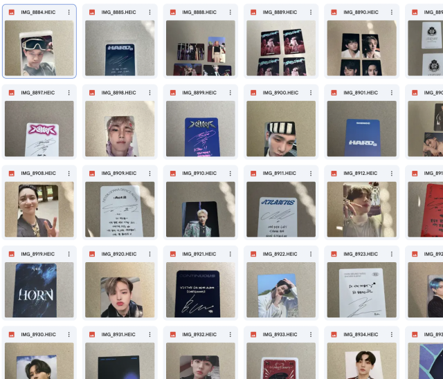 i’m selling over 150 kpop photocards