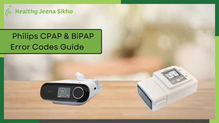 Philips CPAP & BiPAP Error Codes Guide | DreamStation, REMstar, A40 & AVAPS 