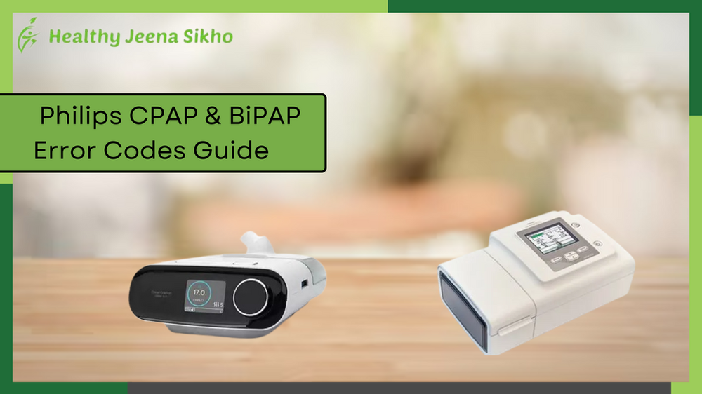 Philips CPAP & BiPAP Error Codes Guide | DreamStation, REMstar, A40 & AVAPS