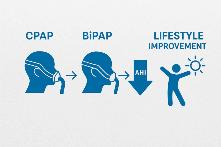 BiPAP Machine For OSA: Mr. Verma’s Journey from CPAP Intolerance to Sleep Recovery