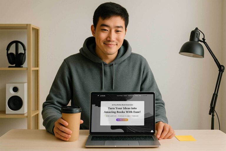 Turn your scattered ideas into an actual book with the help of AI