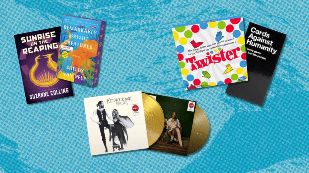 Shop Targets BOGO 50% off sale and get books, albums, and games for less