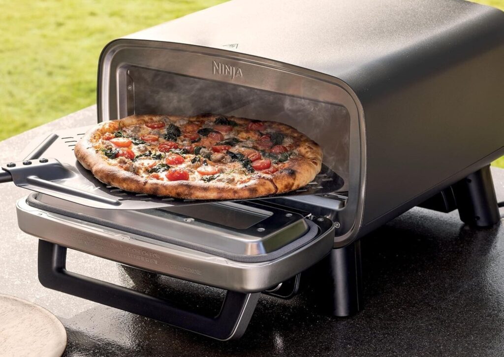 The Ninja Artisan Outdoor Pizza Oven is down to a record-low price at Amazon