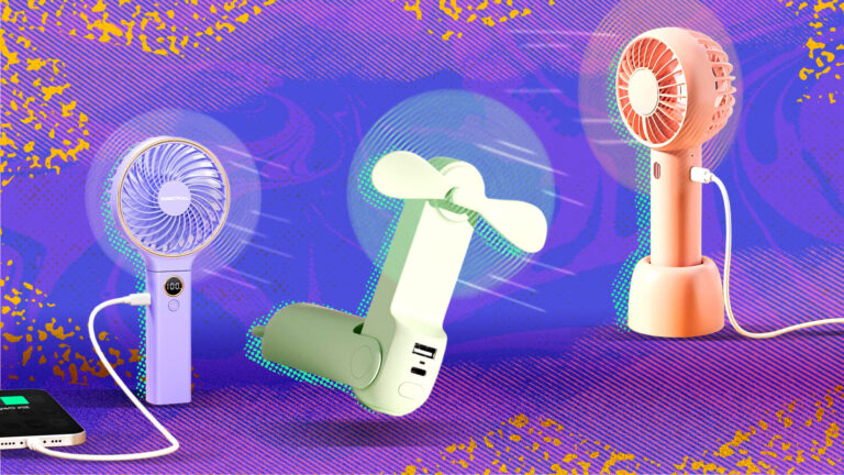 Personal fans are the product of summer
