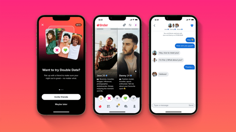 Tinder launches Double Date feature to swipe with your BFF