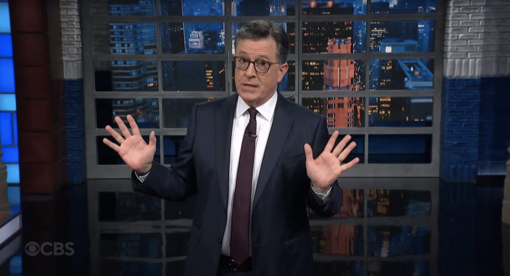 Stephen Colberts rundown of the Musk-Trump flame war is pure gold