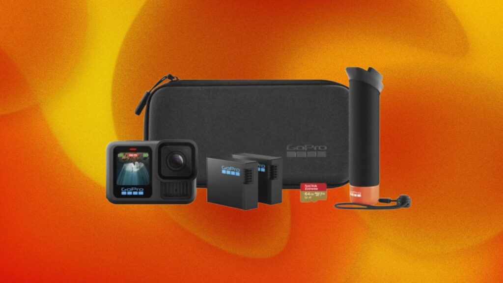 Get $100 off this GoPro Hero13 bundle, complete with two batteries