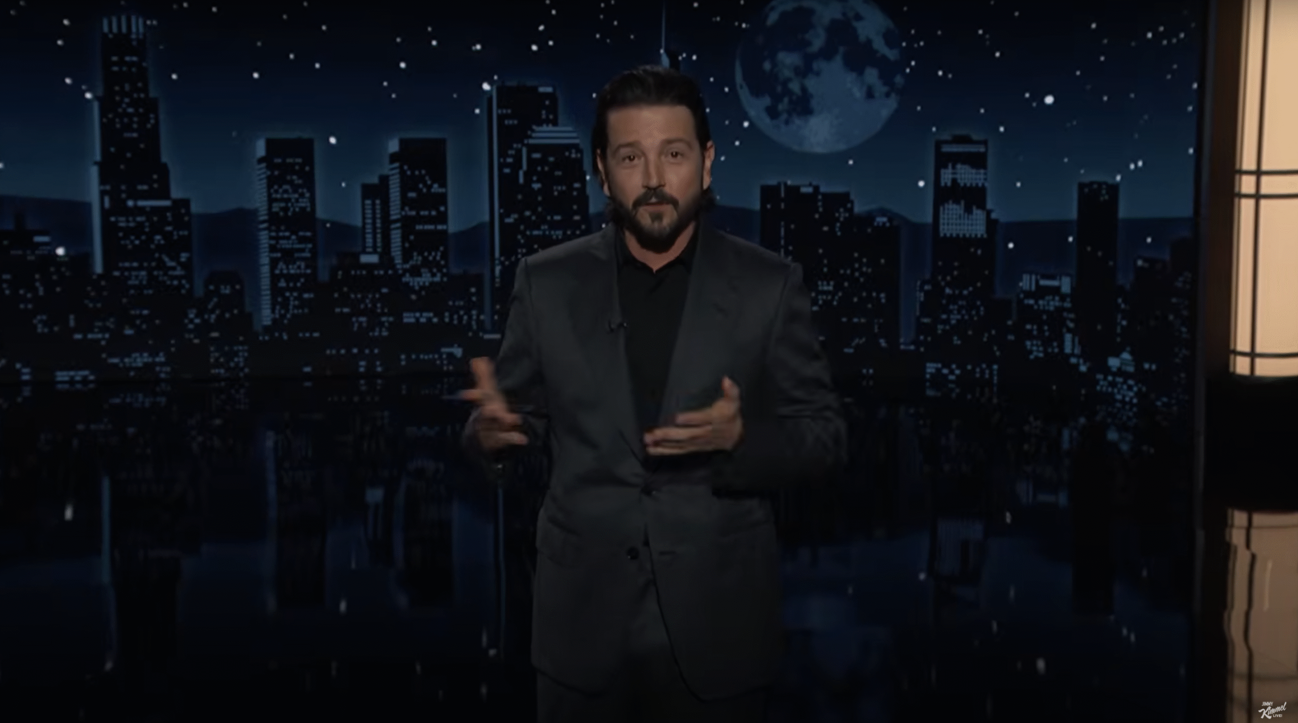 Diego Lunas final Kimmel monologue hits it out of the park