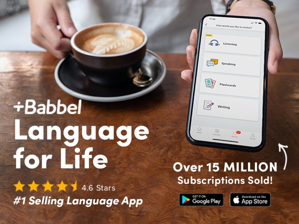 Get lifetime access to Babbel’s full language library with this exclusive offer