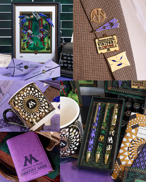 MinaLima Reveals British Ministry of Magic-Themed Merchandise