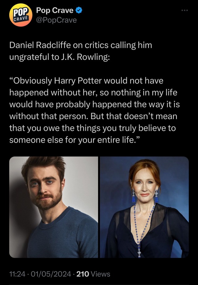 He’s so right actually