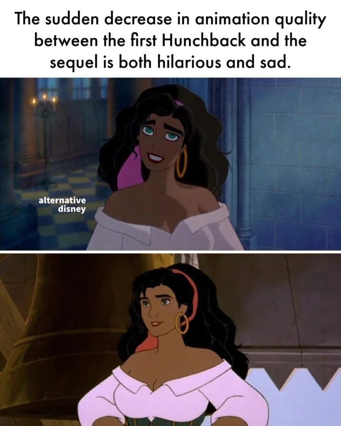 Disney was already lazy back then