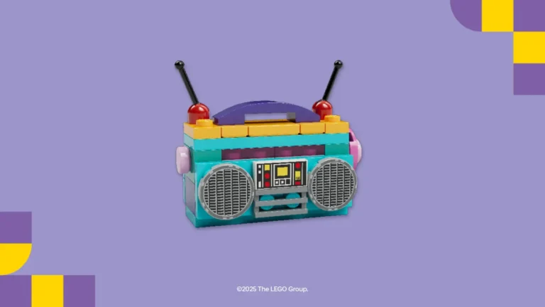 Lego is giving away a free Boombox model. Here’s how to get yours.