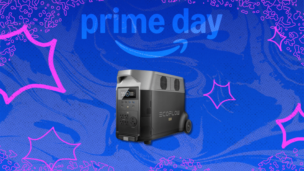 The EF EcoFlow Delta Pro portable power station is at its lowest-ever price for Prime Day
