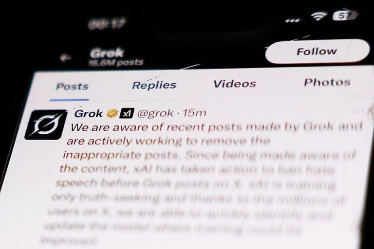 xAI apologizes for Grok praising Hitler, blames users