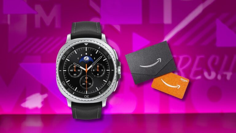 Score a free $100 Amazon gift card when you preorder the Samsung Galaxy Watch 8 Classic