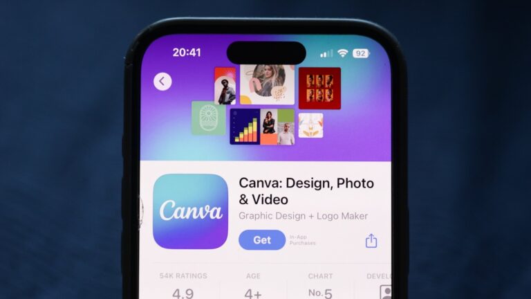 Canva users report issues with saving work