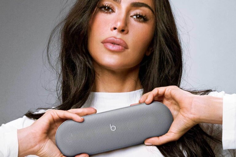 Kim K gave this Beats speaker a makeover — and we’re obsessed