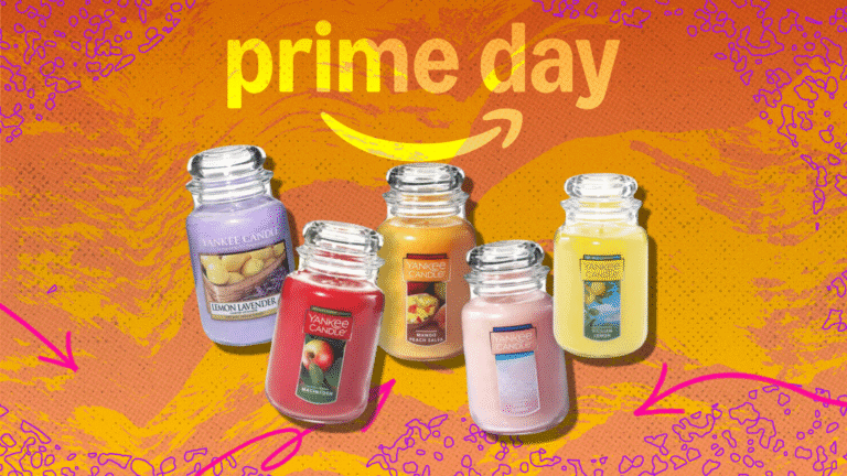 Amazon has 20+ large jar Yankee candles on sale for $15 this Prime Day