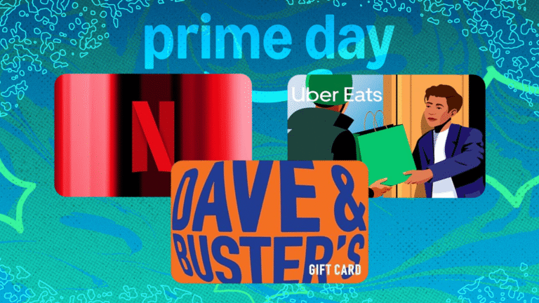 Treat yourself (or others) with gift cards up to 20% off at Amazon during Prime Day